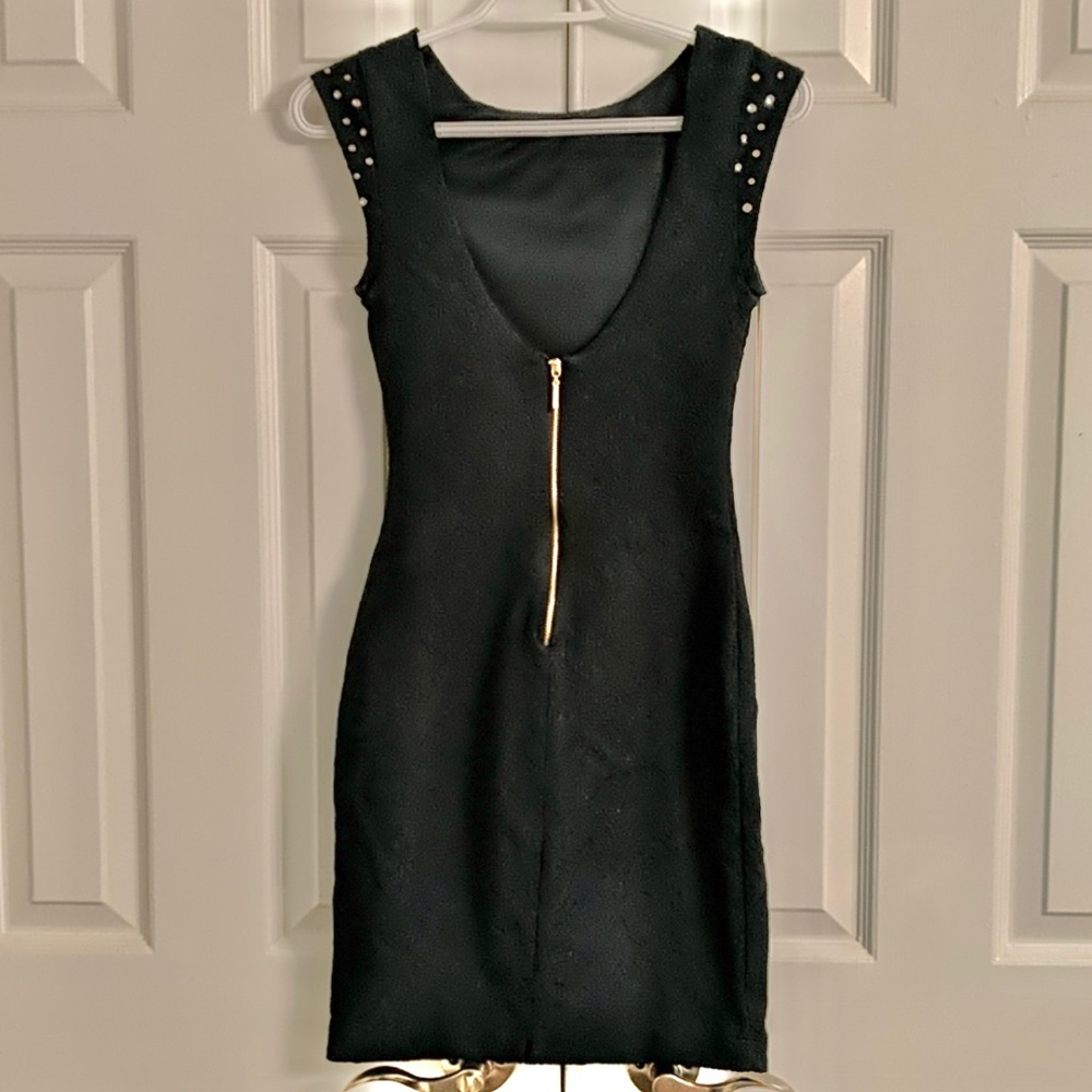 Zara Emerald Green Cocktail Dress - Picture 4 of 5